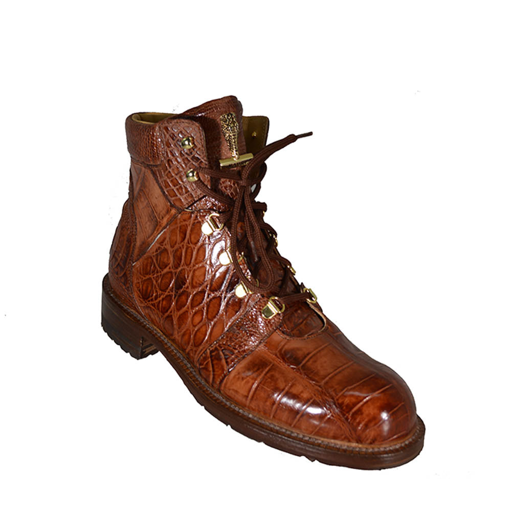 Mauri 4963 "PathFinder" Hand Painted Alligator Boot