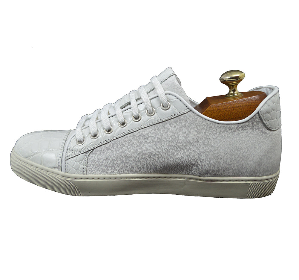 Calzoleria Toscana 5584 Crocodile Sneaker