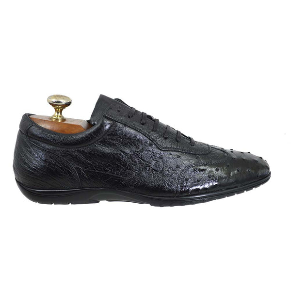 Caporicci 3318 Alligator Wingtip Shoes Gold