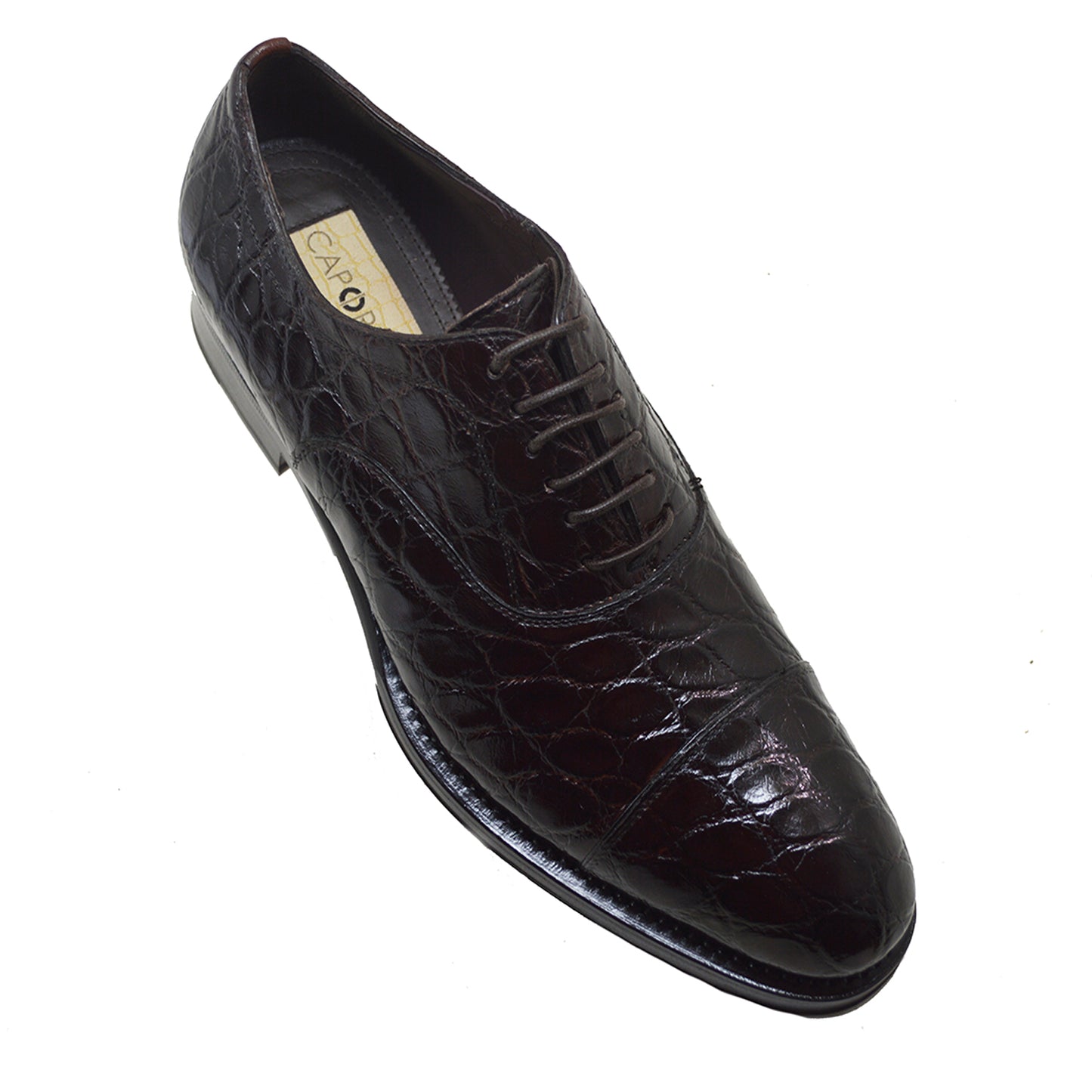 Caporicci 5950 Alligator Flanks Lace Up