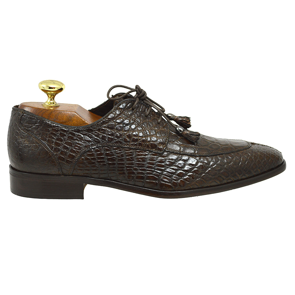 Toscana 6091 Crocodile Lace Up