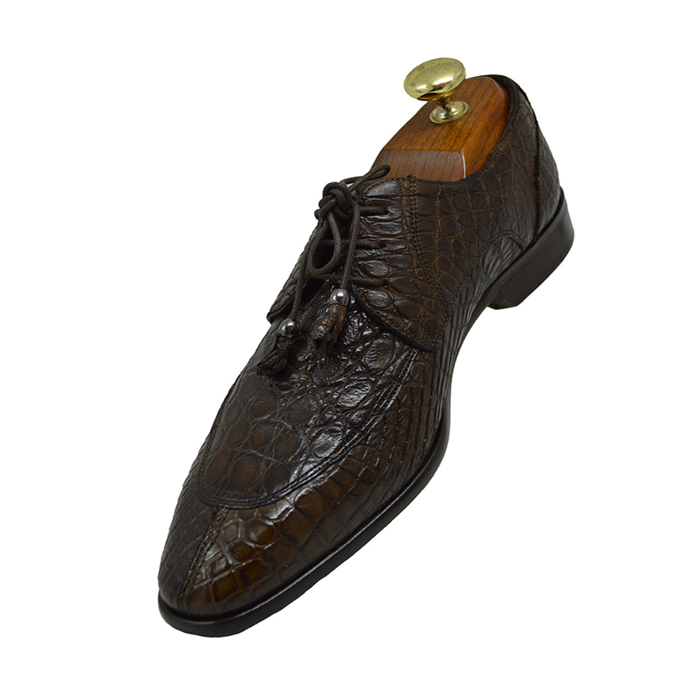 Toscana 6091 Crocodile Lace Up