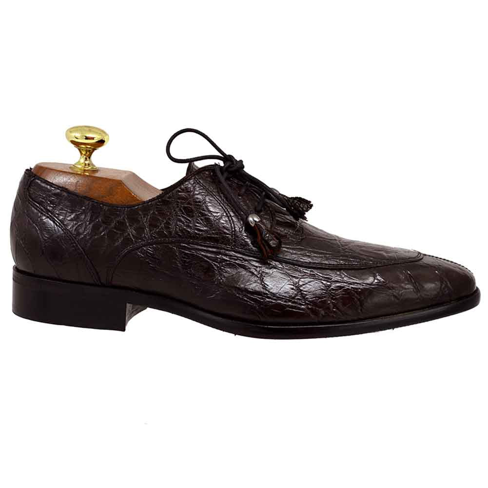 Toscana 6091 Crocodile Lace Up