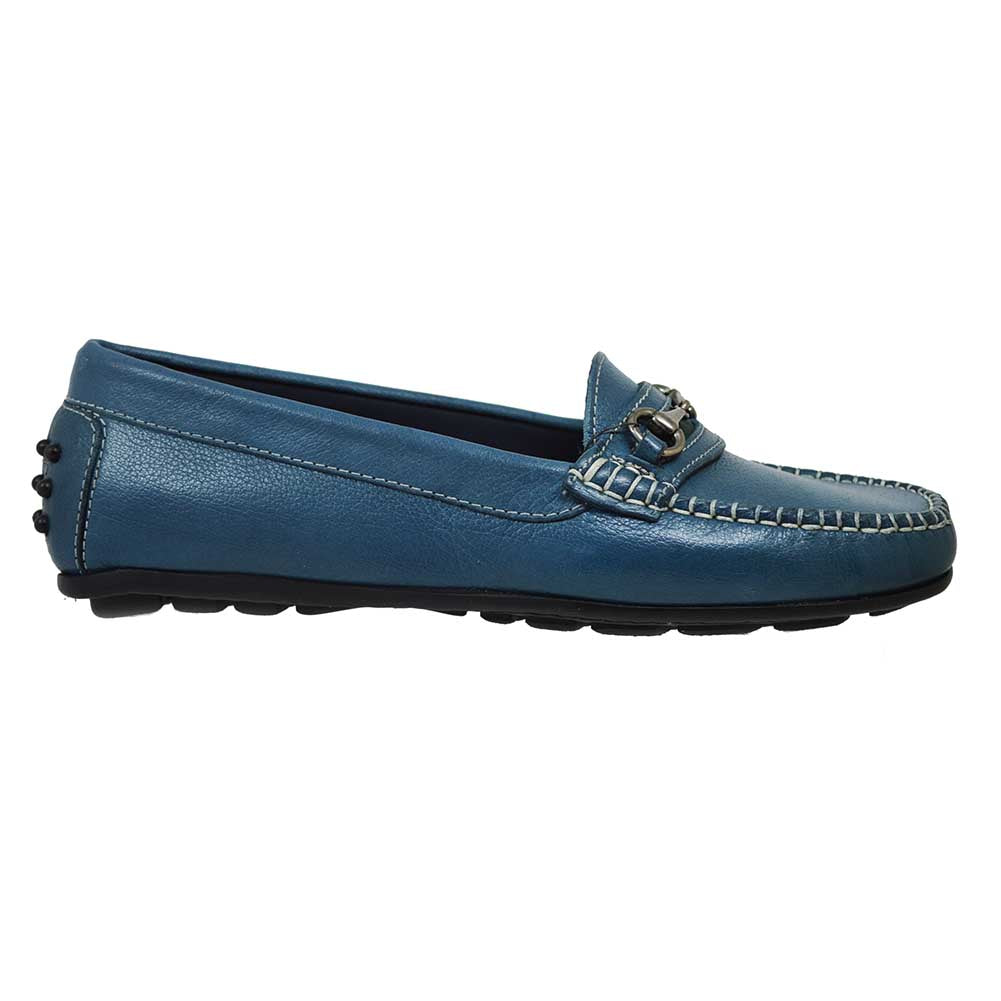 Calzoleria Toscana 8199 Ladies Deer Skin Loafer