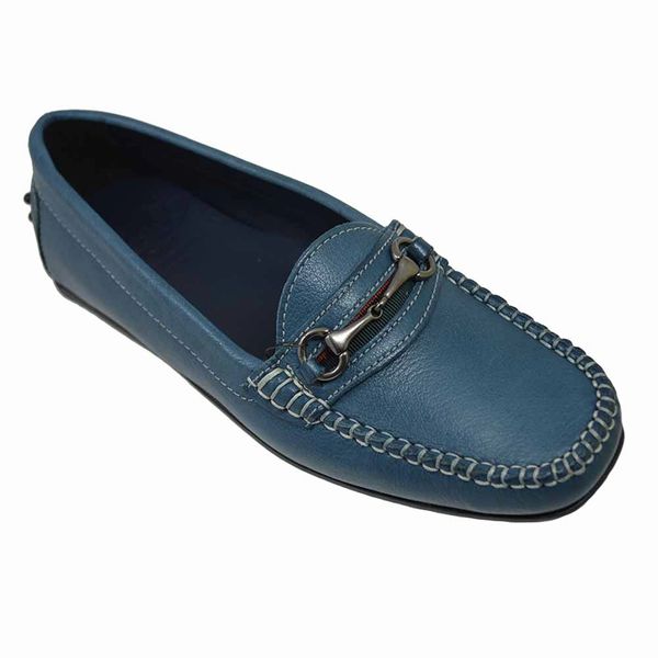 Calzoleria Toscana 8199 Ladies Deer Skin Loafer