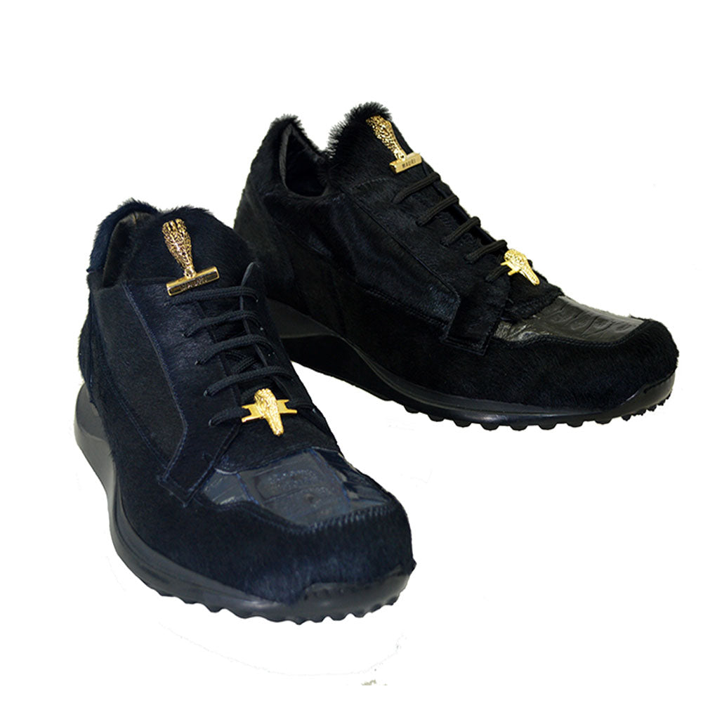 Mauri 8594 Pony Hair-Crocodile