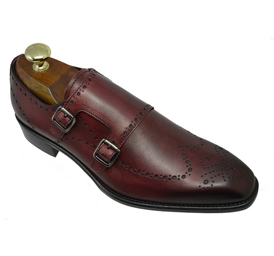 Toscana 8863 Double Monk Strap Dress Shoe