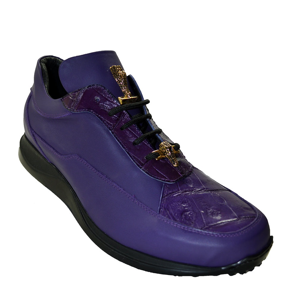 Mauri 8900 Crocodile and Leather Purple 5