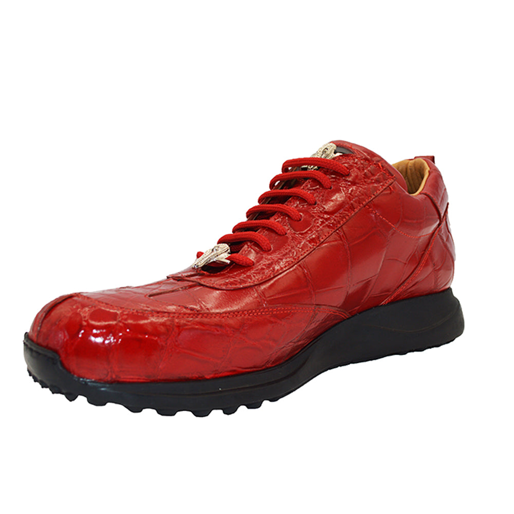 Mauri 8932 Red Alligator Sneaker *LAST PAIR*