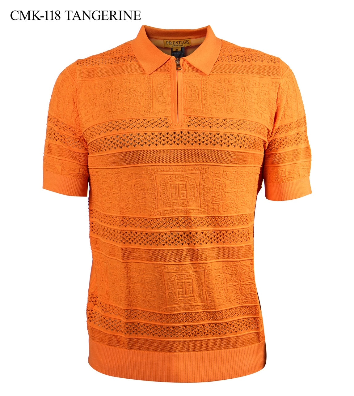 Prestige Zip Up Polo 118