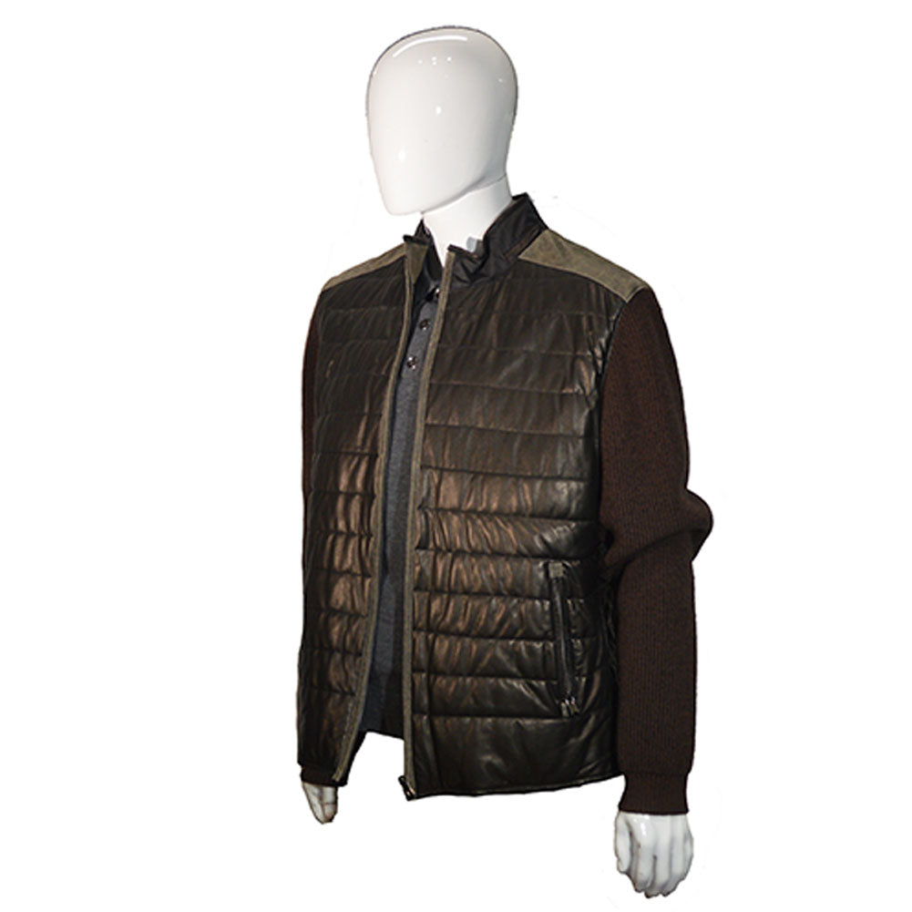 Torras Brown Sweater Jacket G48912