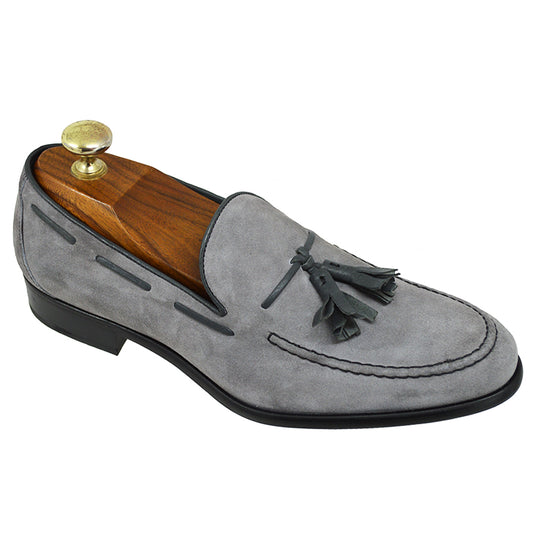 Toscana H489 Steel Gray Mens Loafer
