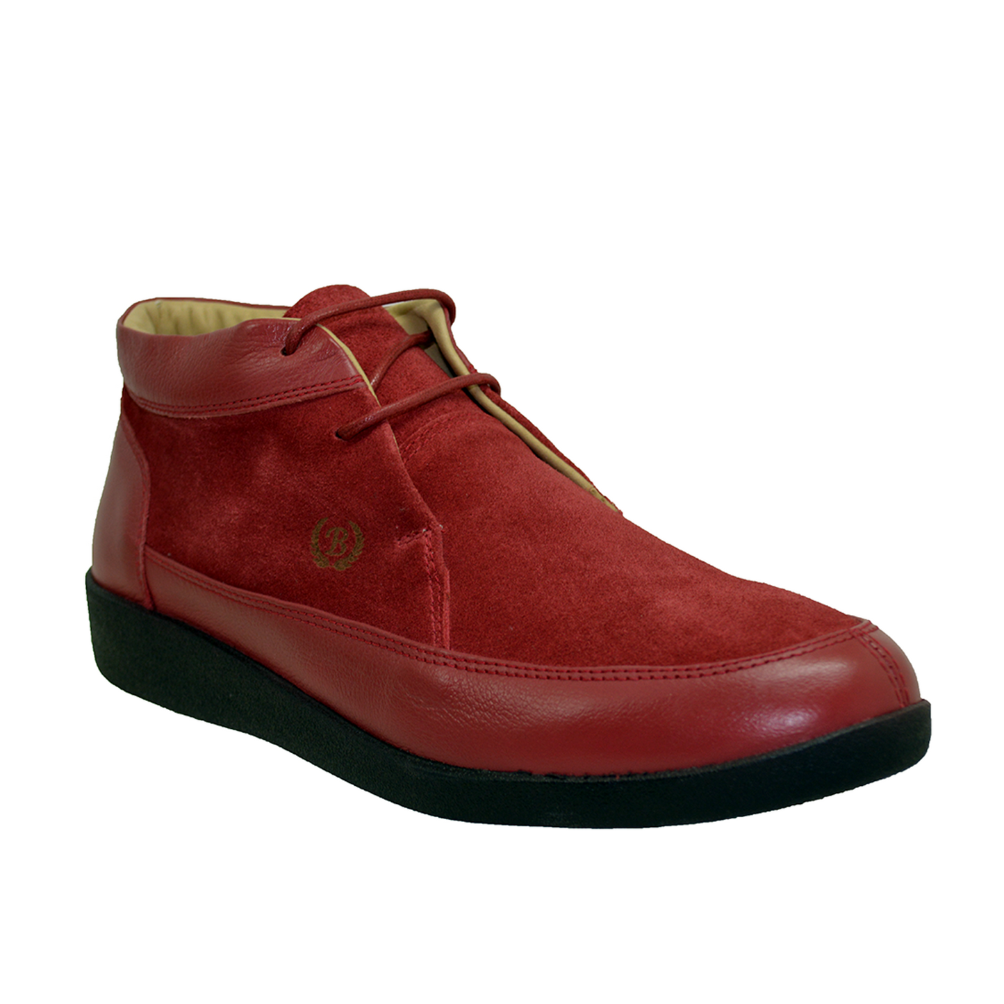 Johnny Famous Red Leather & Central Park Hi Top