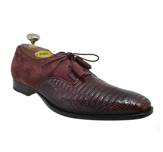 Mauri 1083 Lizard and Suede Dress Shoe