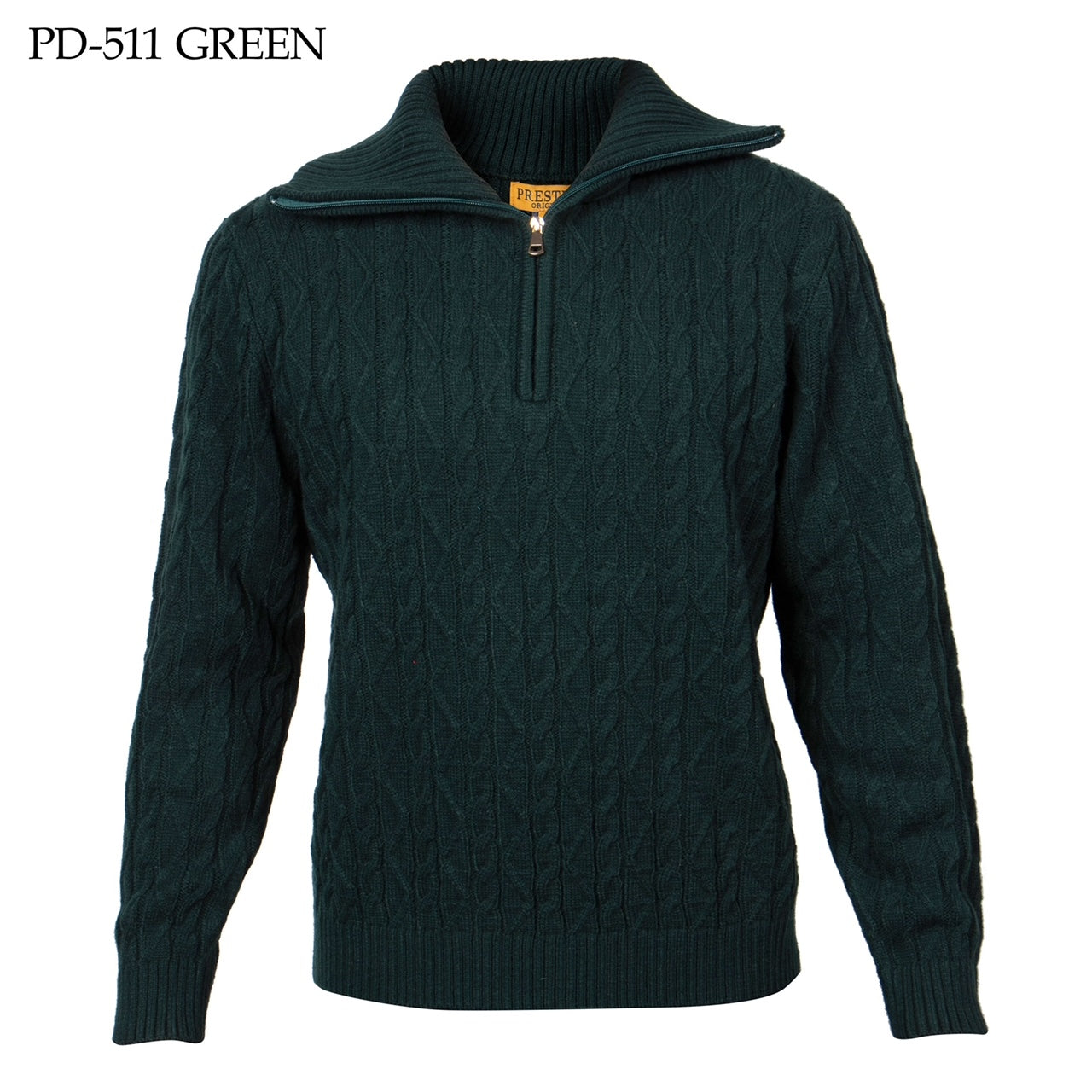 Prestige Cable Knit Half Zip 511