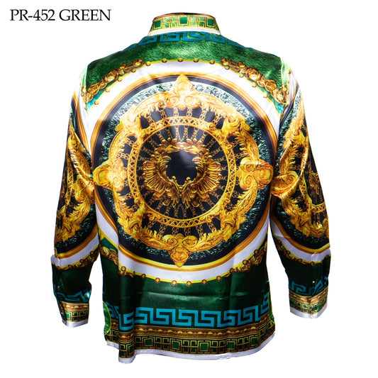 Prestige Digital Print Button Up 452