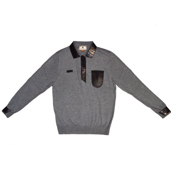 Polo Skinz Alligator Long Sleeve Wool