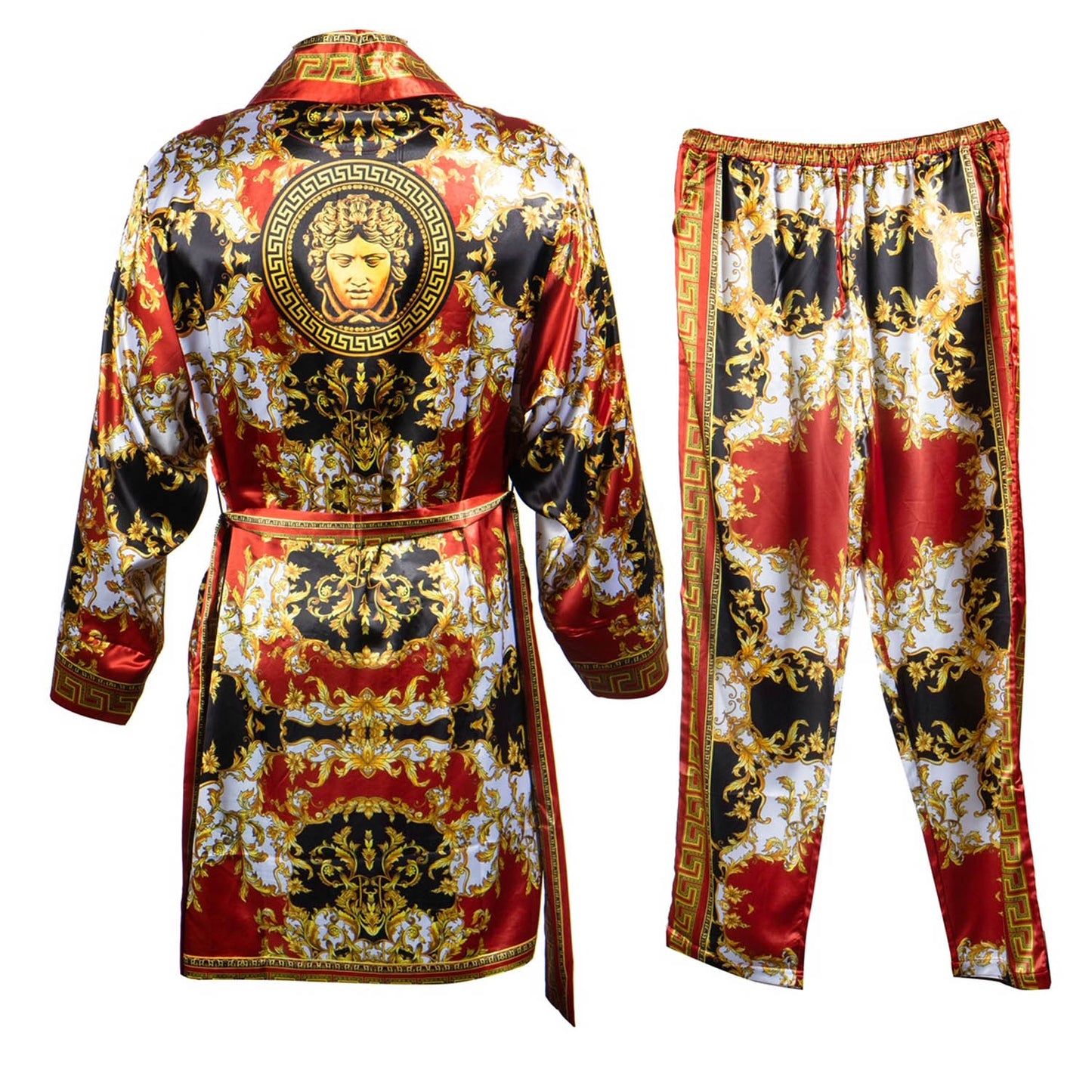 Prestige Luxury Satin Robe Set 205