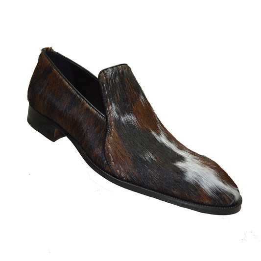 Sheriff Collection x Mauri 4924 Brown Pony Loafer