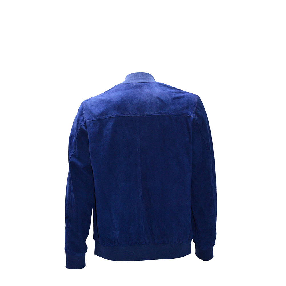 Torras Blue Suede Jacket E87342