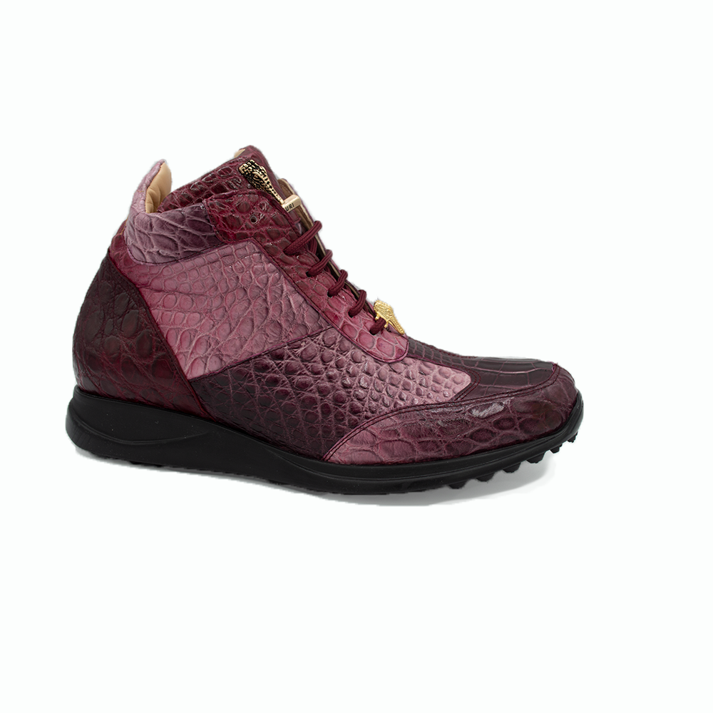 Mauri 8510 FC Multi Color Burgundy Fade Hi Top Sneaker