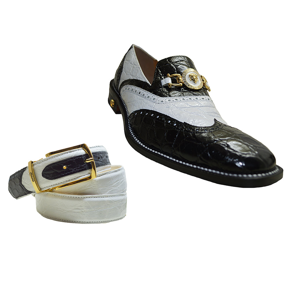 Mauri Alligator 2 Tone Belt