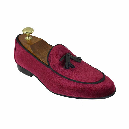 Walk Velvet Tassel Loafer