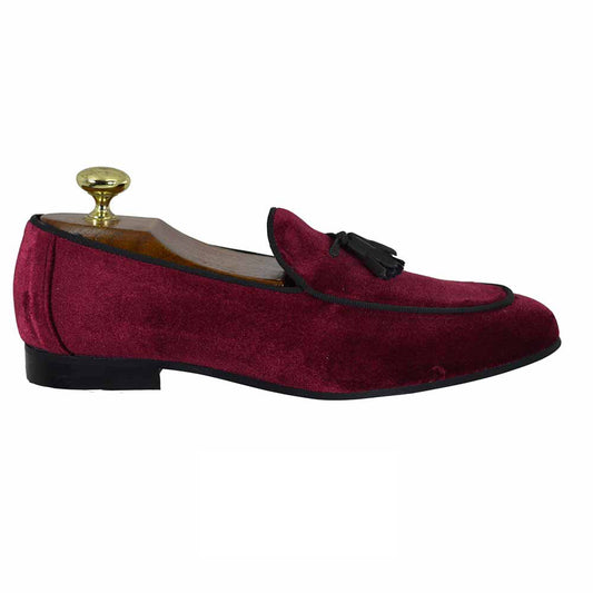 Walk Velvet Tassel Loafer