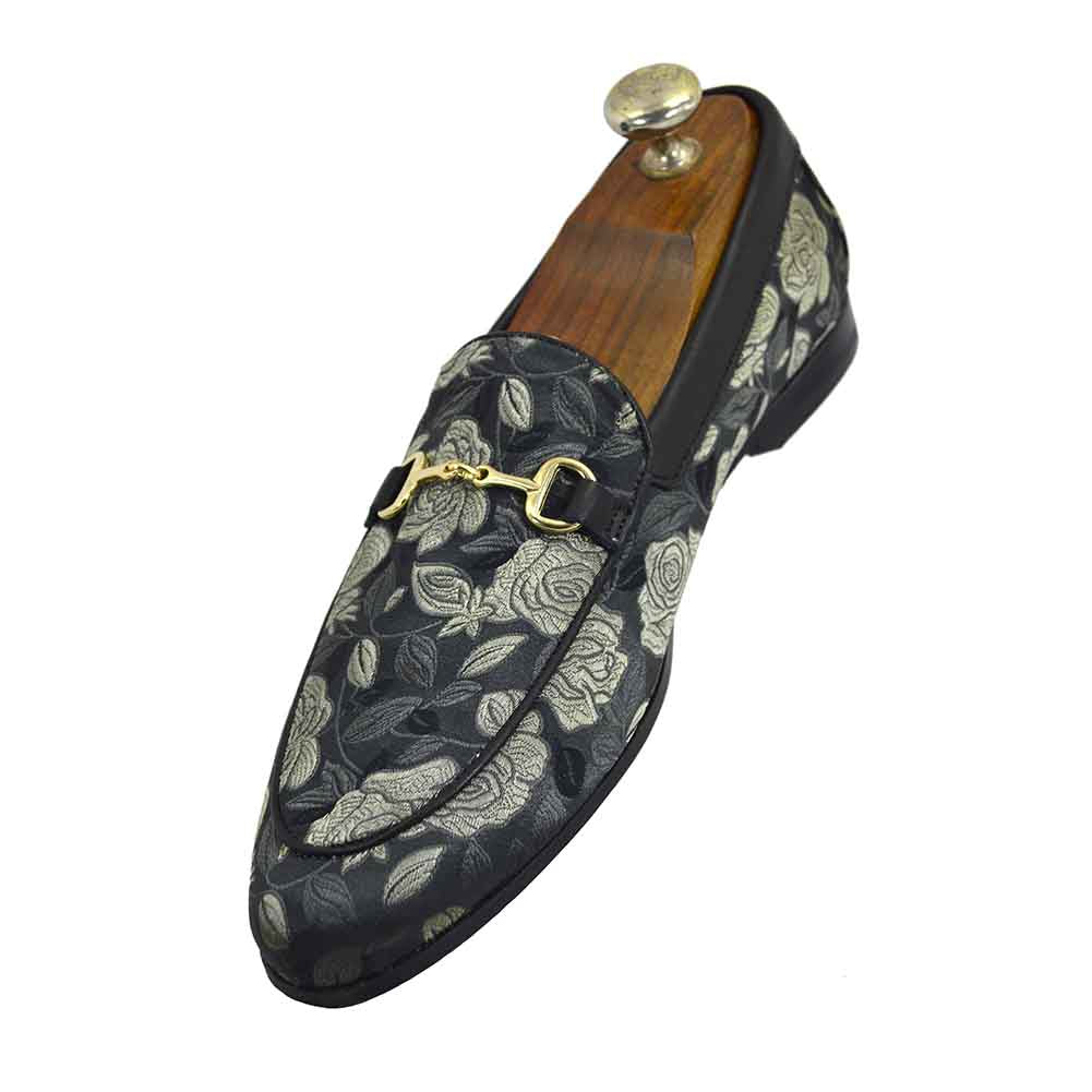 Walk London Floral Loafers