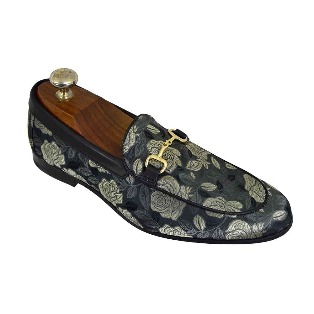 Walk London Floral Loafers