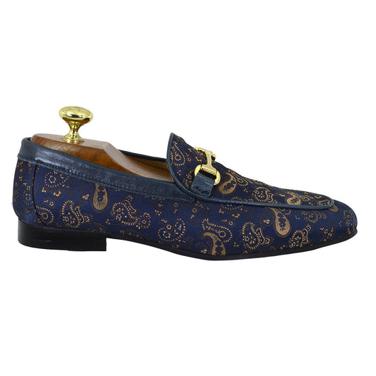 Walk Blue Paisley Loafer