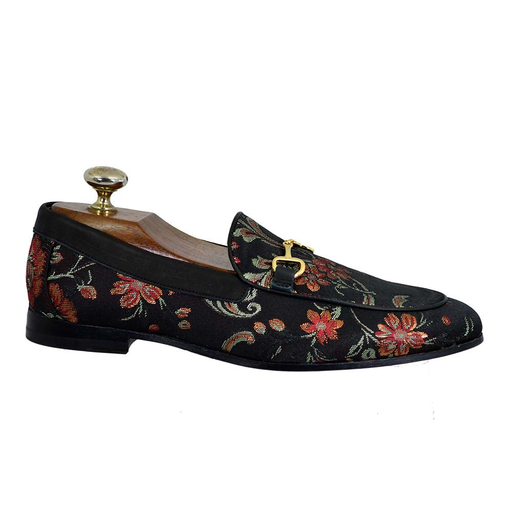 Walk London Floral Loafers