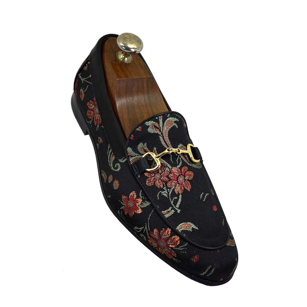 Walk London Floral Loafers