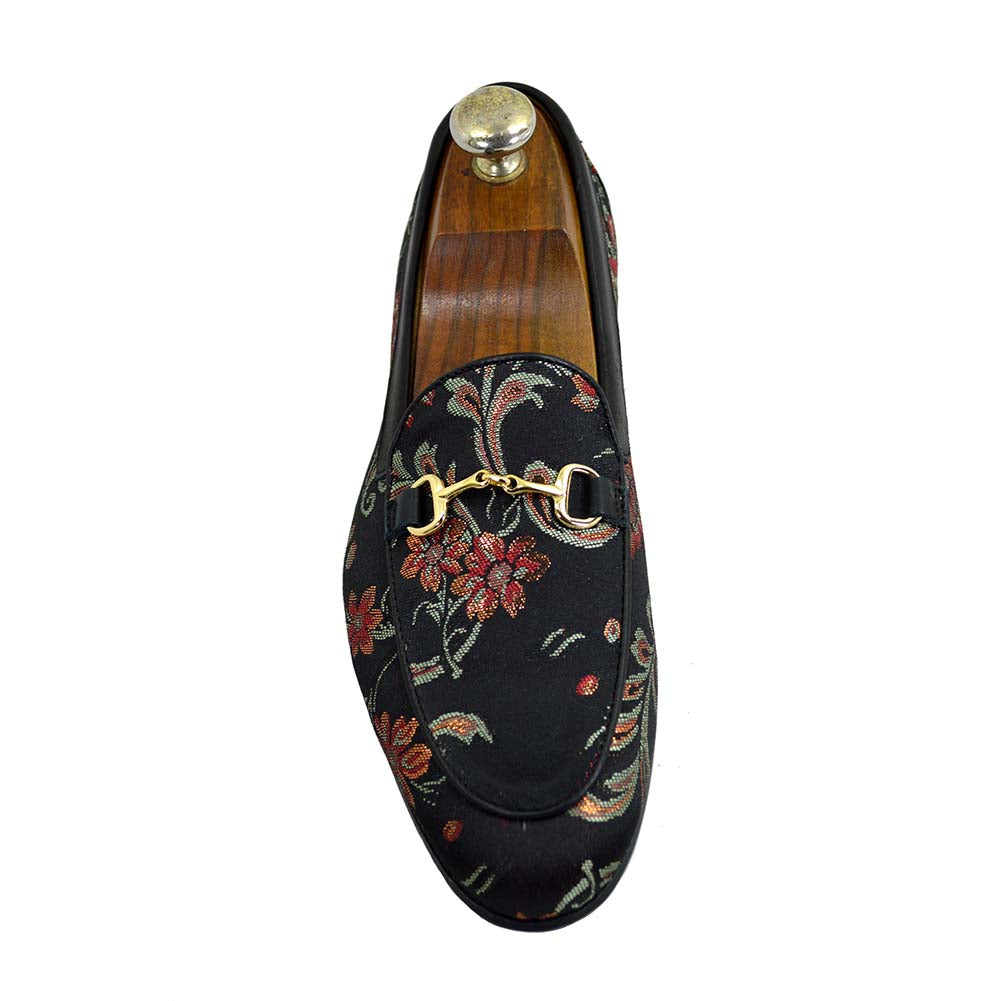 Walk London Floral Loafers