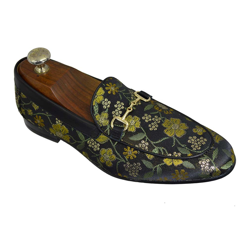 Walk London Floral Loafers