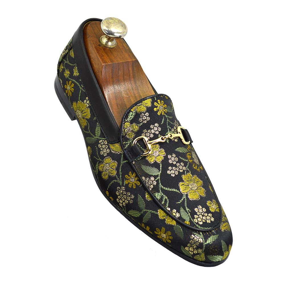 Walk London Floral Loafers