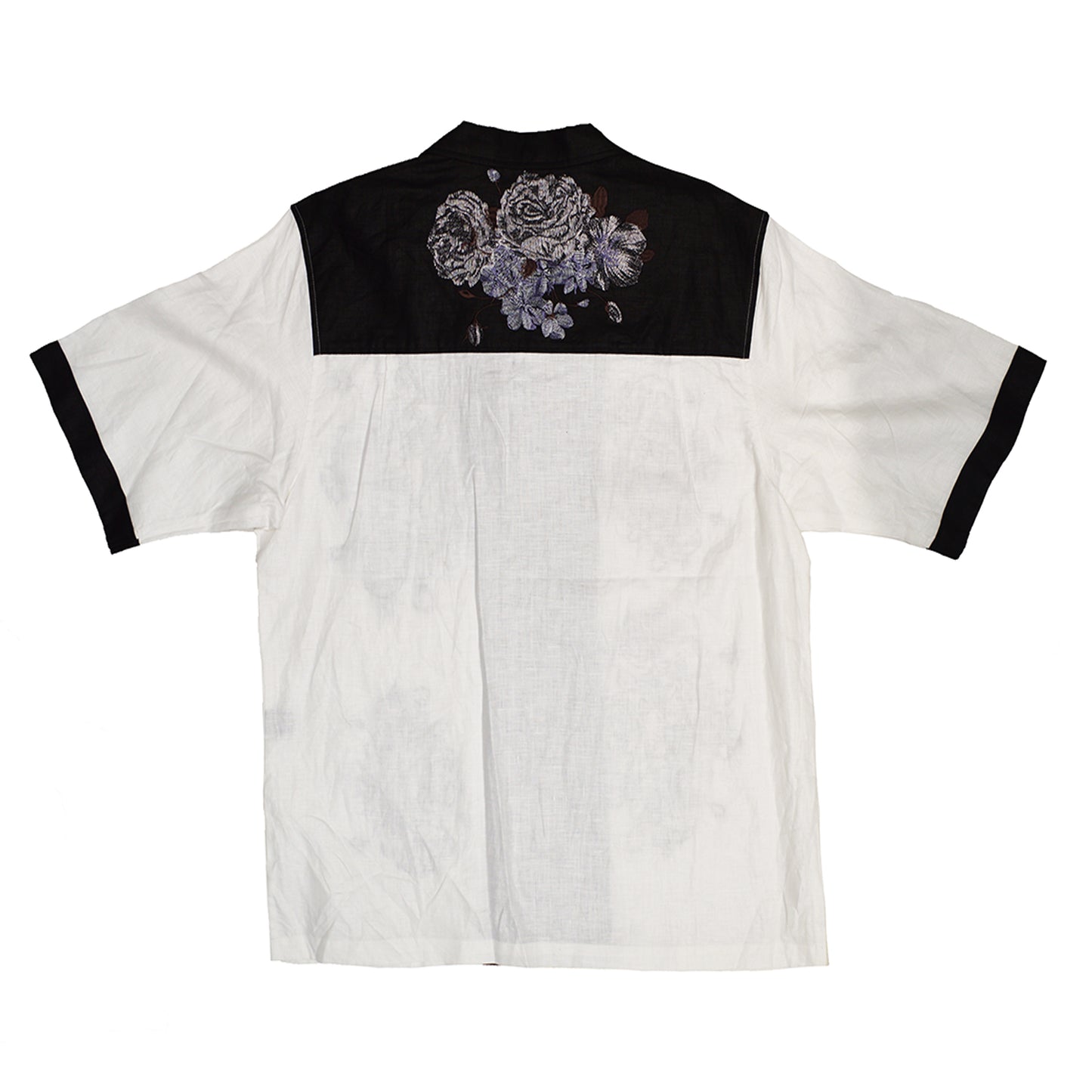 Prestige 608 White Linen Button Up