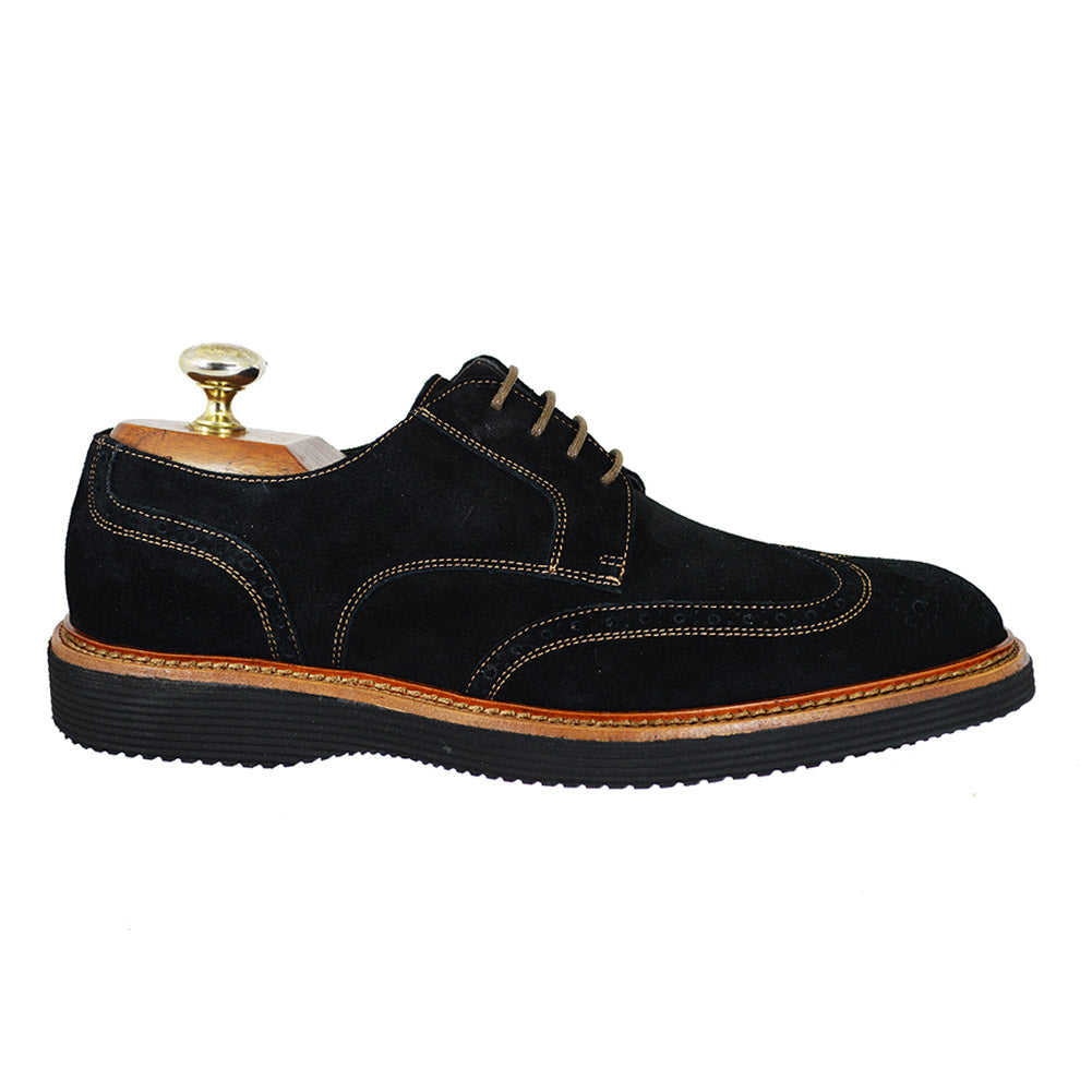 Toscana A896 Suede Wingtip Brogues
