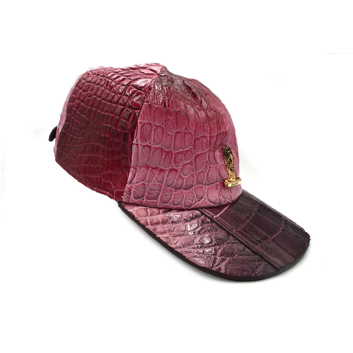 Mauri FC Multi Burgundy Fade Alligator Hat