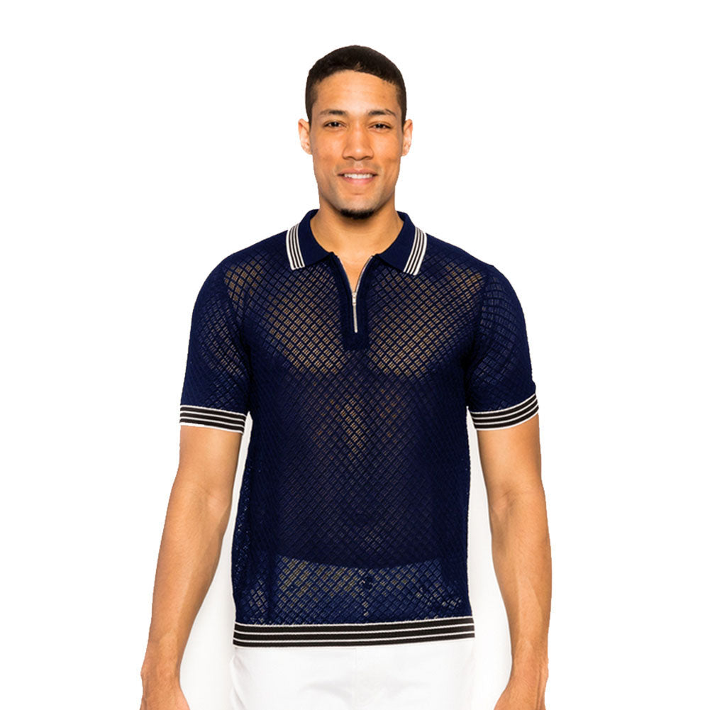 Prestige Light Zip Polo