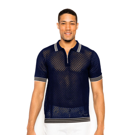 Prestige Light Zip Polo
