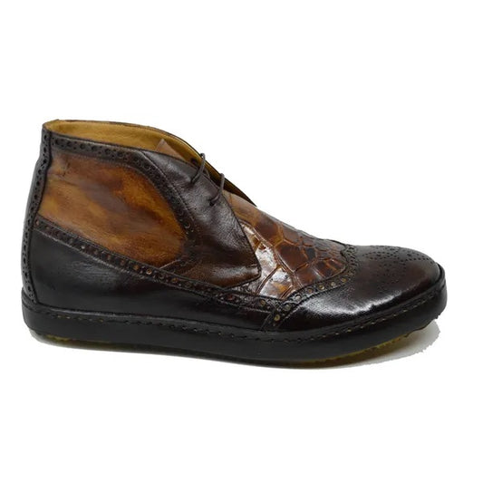Mauri 8563 Alligator Wingtip Casual