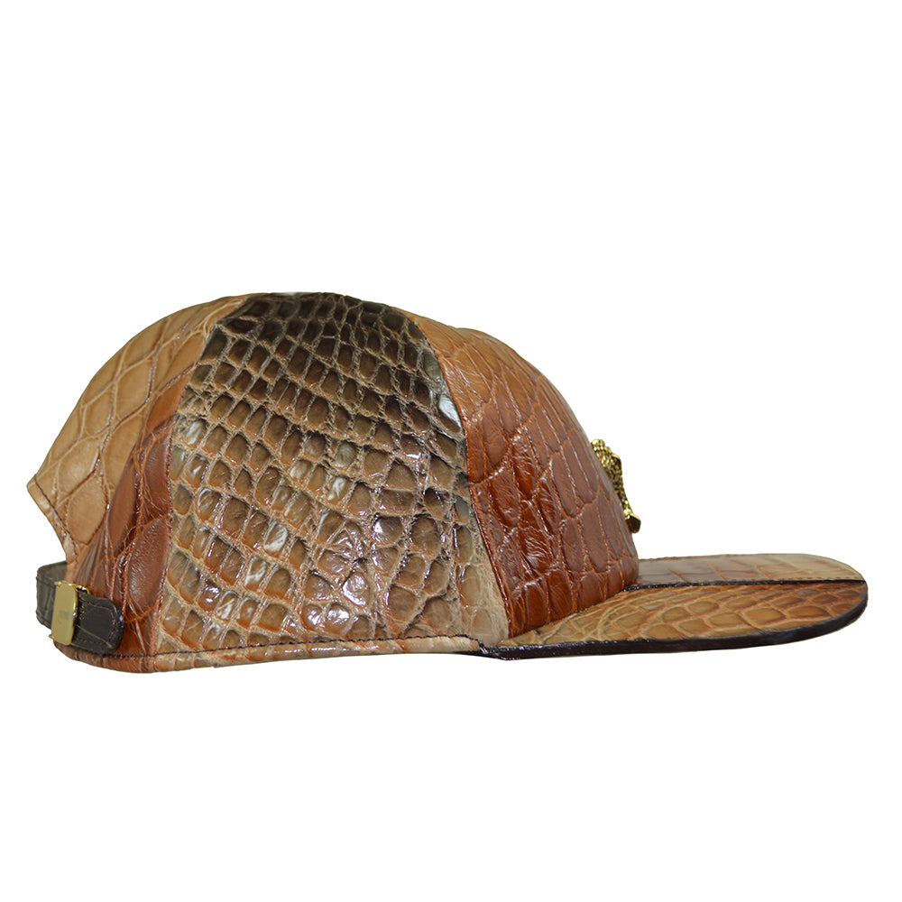 Mauri FC Multi Color Brown Alligator Hat