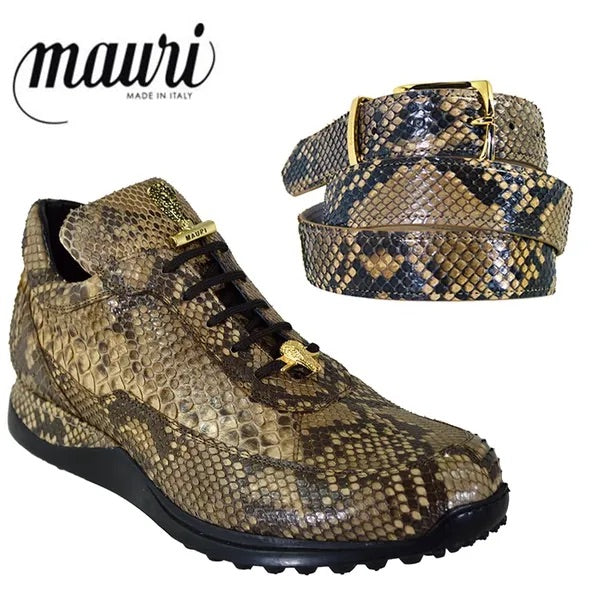 Mauri Python Skin Belts