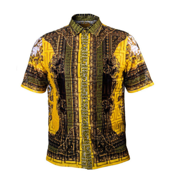 Versace mens lace outlet shirt