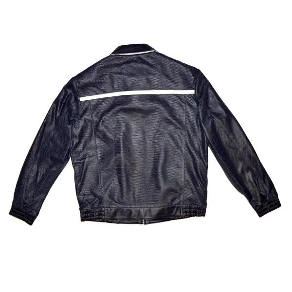 Torras Perforated Light Leather Jacket