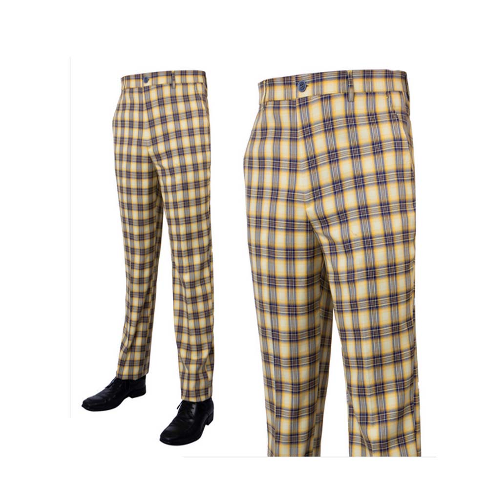 Prestige Luxe Plaid Pants