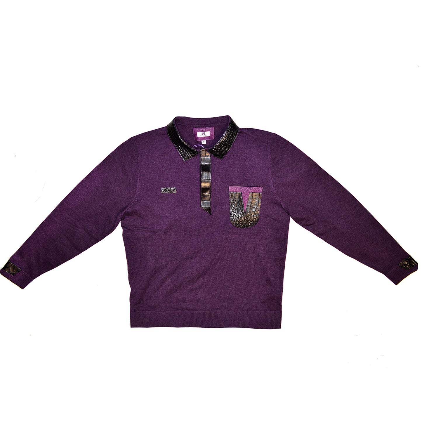 Polo Skinz Alligator Long Sleeve Wool