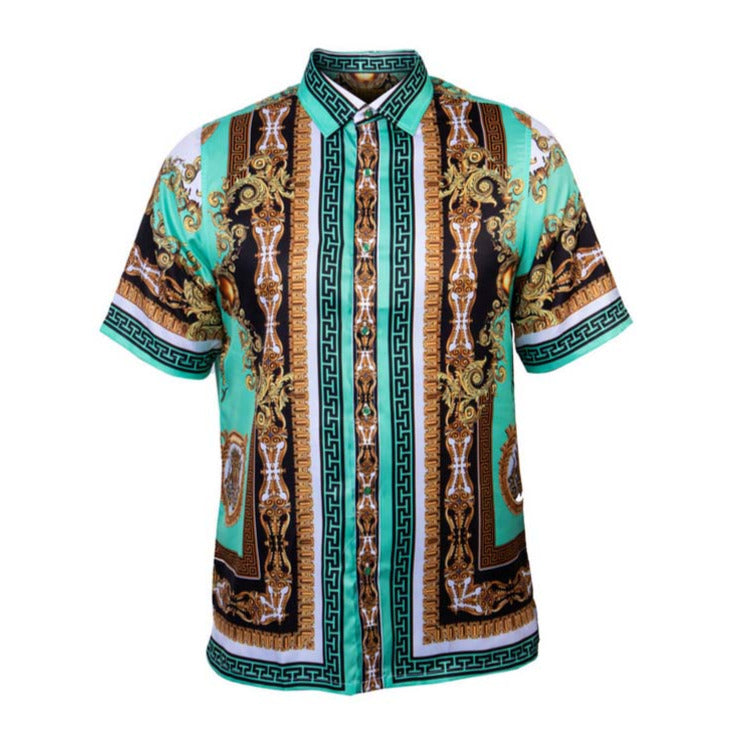 Prestige Short Sleeve Button Up Shirt 106