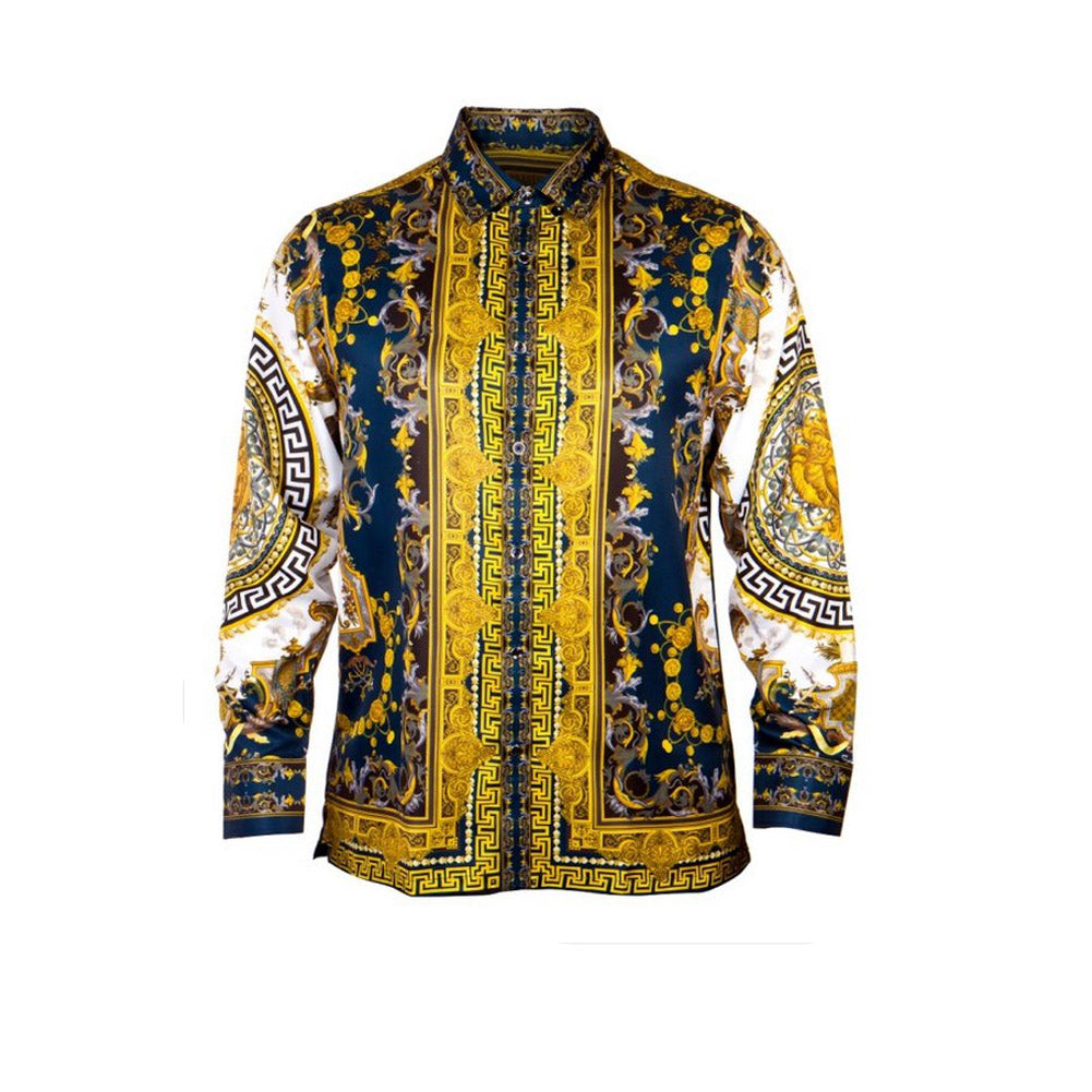 Prestige Digital Print Button Up 803